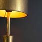 Kalalou Table Lamp with Metal Barrel Shade in Antique Gold, , large