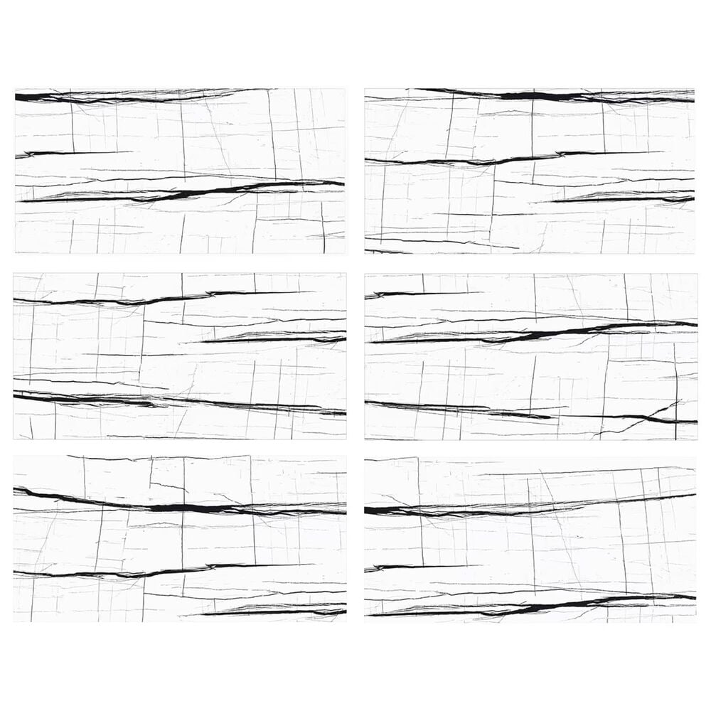 Soho Studio Luna Sahara White 24" x 48" Polished Porcelain Tile, , large