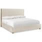 Bernhardt Brasea Queen Upholstered Panel Bed in Lume, , large