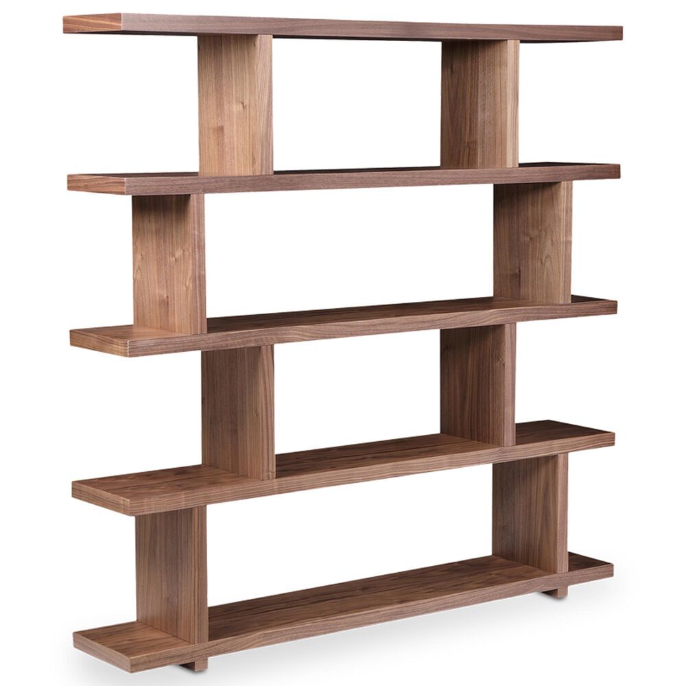 Moe"s Home Collection Miri 12-Shelf Bookcase in Brown, , large
