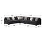 Ashley Lavernett 4-Piece Reversible Sectional in Charcoal, , large