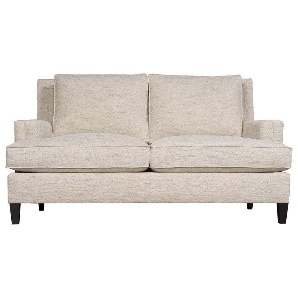 Bernhardt Addison Stationary Loveseat in White and Cream, , large