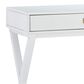 Linon Home Decor Peggy Side Storage Desk in White, , large