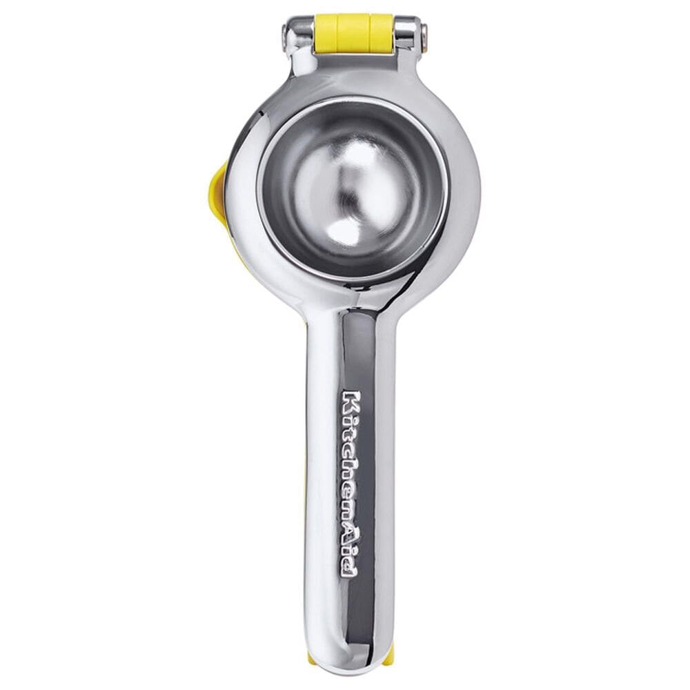 KitchenAid No-Mess Meyer Lemon Citrus Squeezer in Yellow, , large