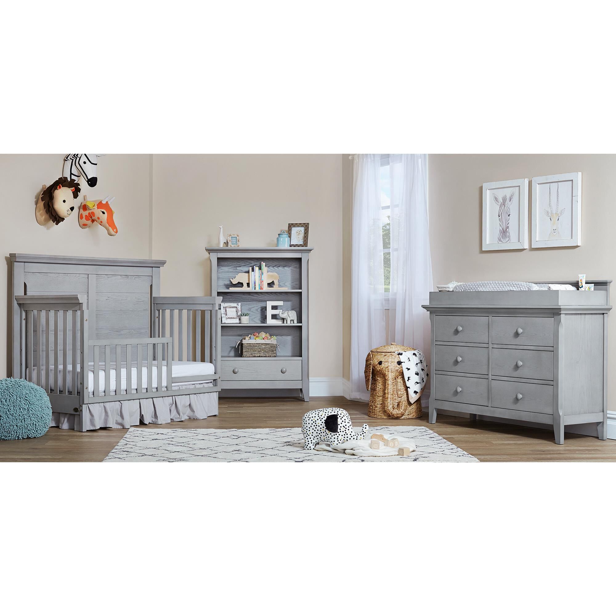 Baby Cache Overland Toddler Guard Rail in Ash Gray NFM