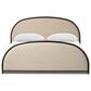 Four Hands Lamont Queen Platform Panel Bed in Savory Parchment, , large