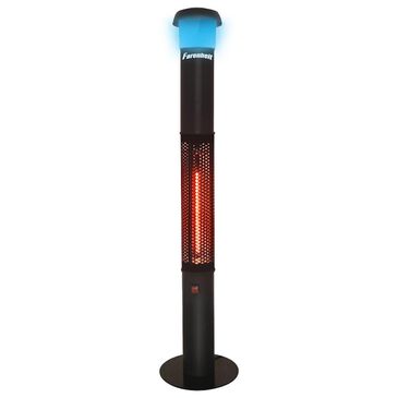 Epsilon Electronics 68" Patio Electric Tower Heater with Bluetooth Speaker in Black, , large