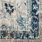 Amer Rugs Montana 2"7" x 8" Teal Runner, , large