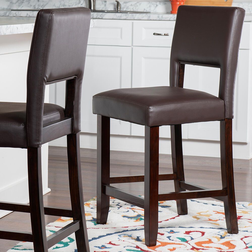 Linden Boulevard Bailie Counter Stool in Espresso, , large