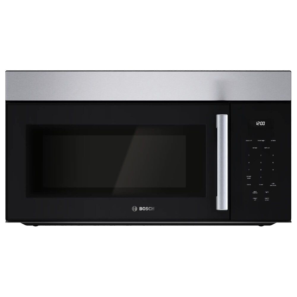 Bosch 100 Series 1.7 Cu. Over-The-Range Microwave in Stainless Steel, , large