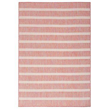 Nourison Positano POS03 Rainbow and Ivory 8" x 10" Indoor/Outdoor Area Rug, , large