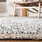 Safavieh Natura NAT720Z 2"3" x 8" Ivory and Black Runner, , large