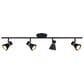 Vaxcel Alto 4-Light Ceiling Spot in Matte Black and Satin Brass, , large