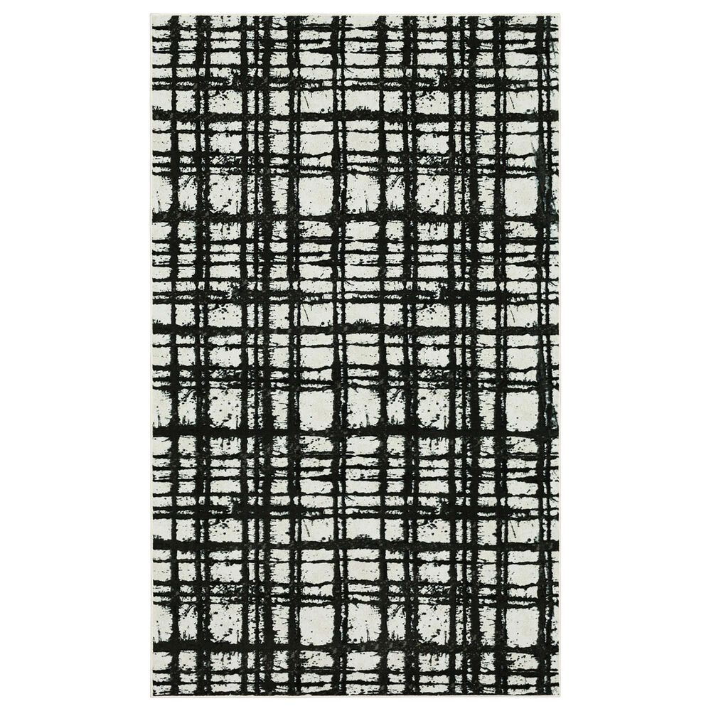 Karastan Evolution 8' x 10' Black Area Rug, , large