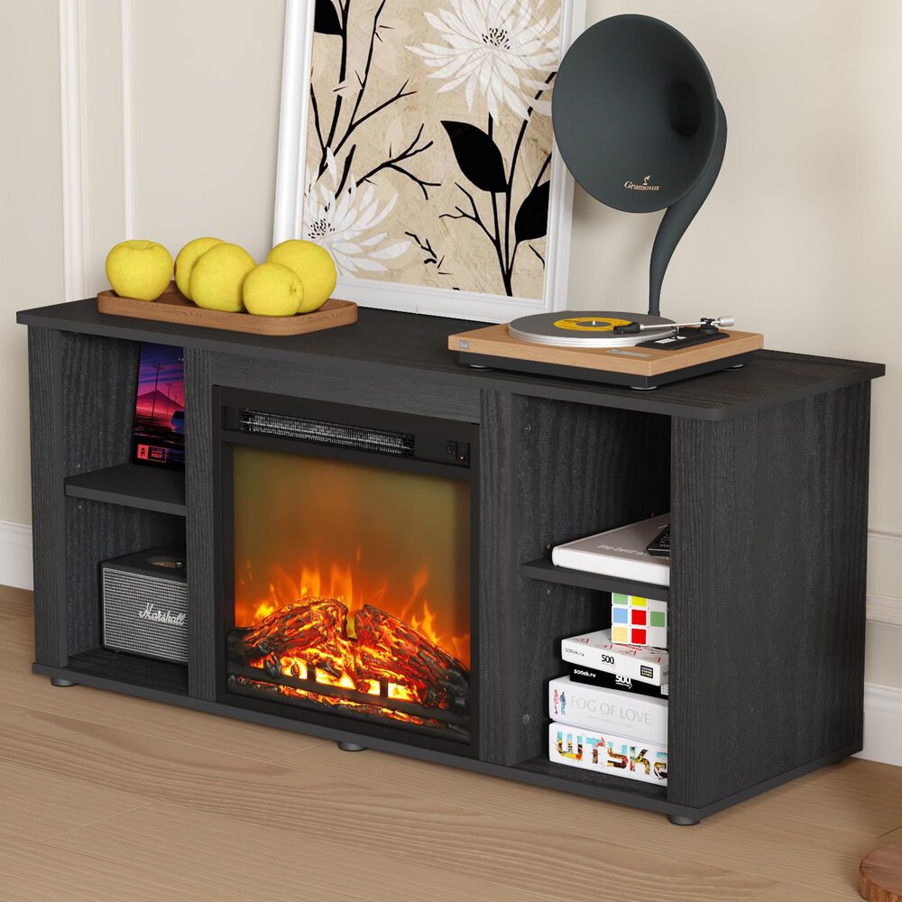 Noviland 47&quot; Fireplace TV Stand in Americano, , large