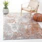 Safavieh Aston 4" x 6" Grey and Rust Area Rug, , large