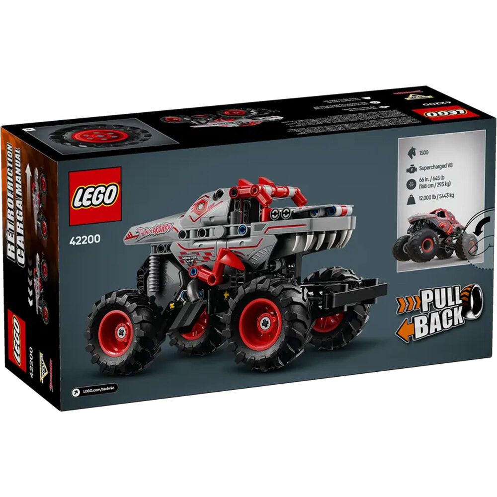 LEGO Technic Monster Jam ThunderROARus Pull-Back, , large
