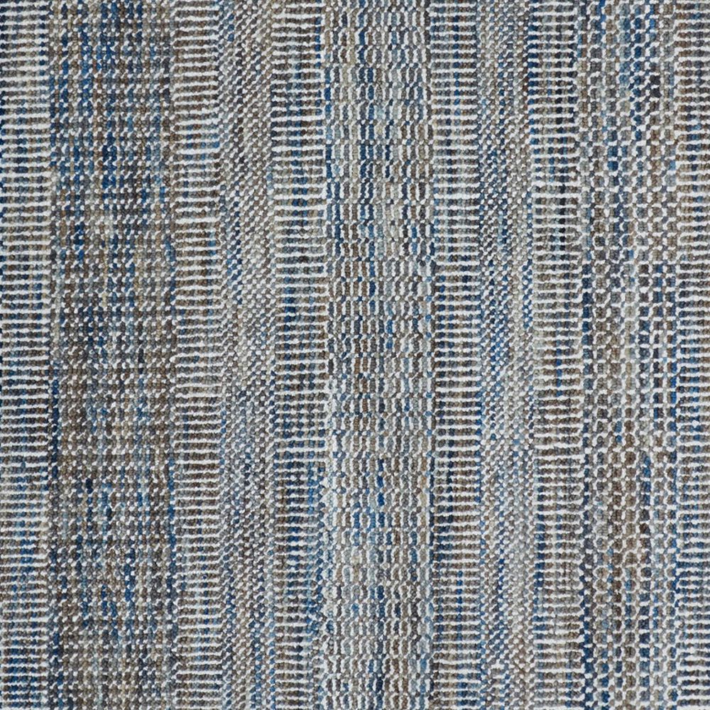 Feizy Janson 8&#39; Round Blue Area Rug, , large