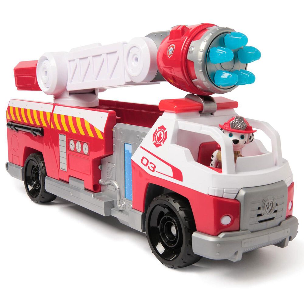 PAW Patrol Fire Rescue Rapid Reload Fire Truck, , large