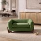Jennifer Taylor Home Louie Alpine 36.5" Medium Sherpa Dog Sofa Bed in Moss Green, , large
