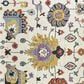 Oriental Weavers Zahra 75502 3"6" x 5"6" Ivory and Orange Area Rug, , large