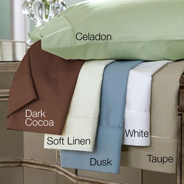 DreamFit Pima Cotton California King Sheet Set in Taupe, , large