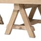Jennifer Taylor Home Hawthorne 48" Coffee Table in Heritage Light Natural Brown, , large