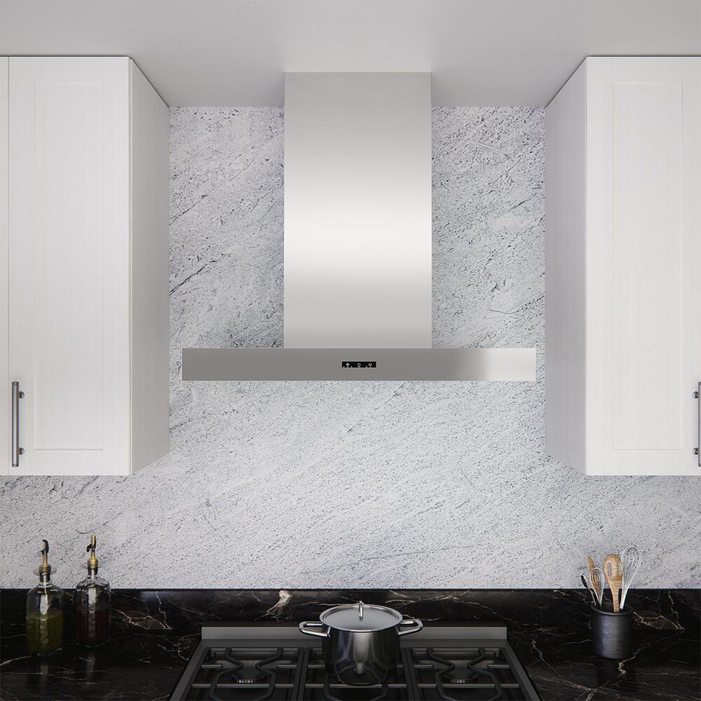Berkshire Hoods Custom Hood Series 30 Inch T-box Wall Hood in Stainless Steel, , large