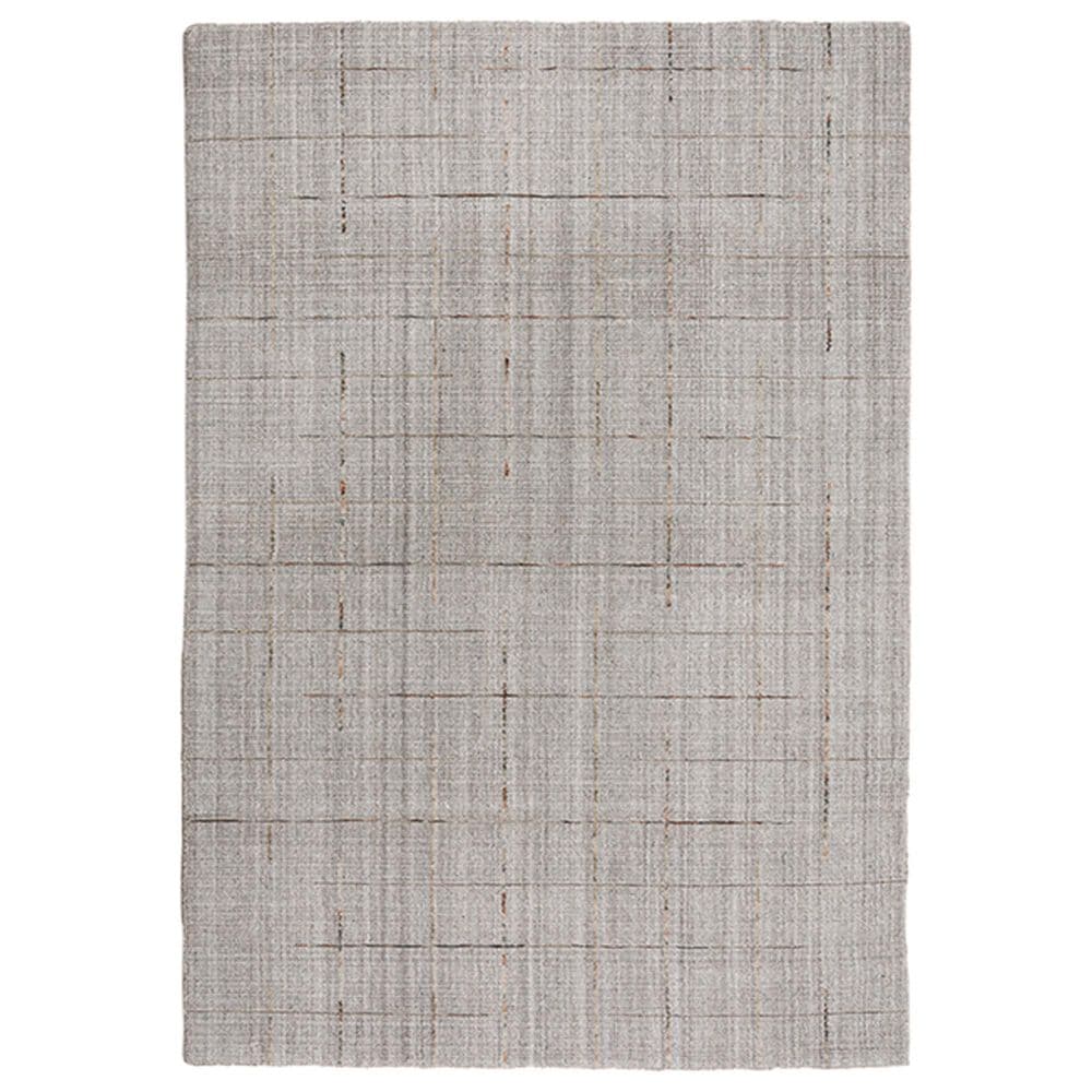 RIZZY Kiki 5" x 7"6" Ivory and Brown Area Rug, , large