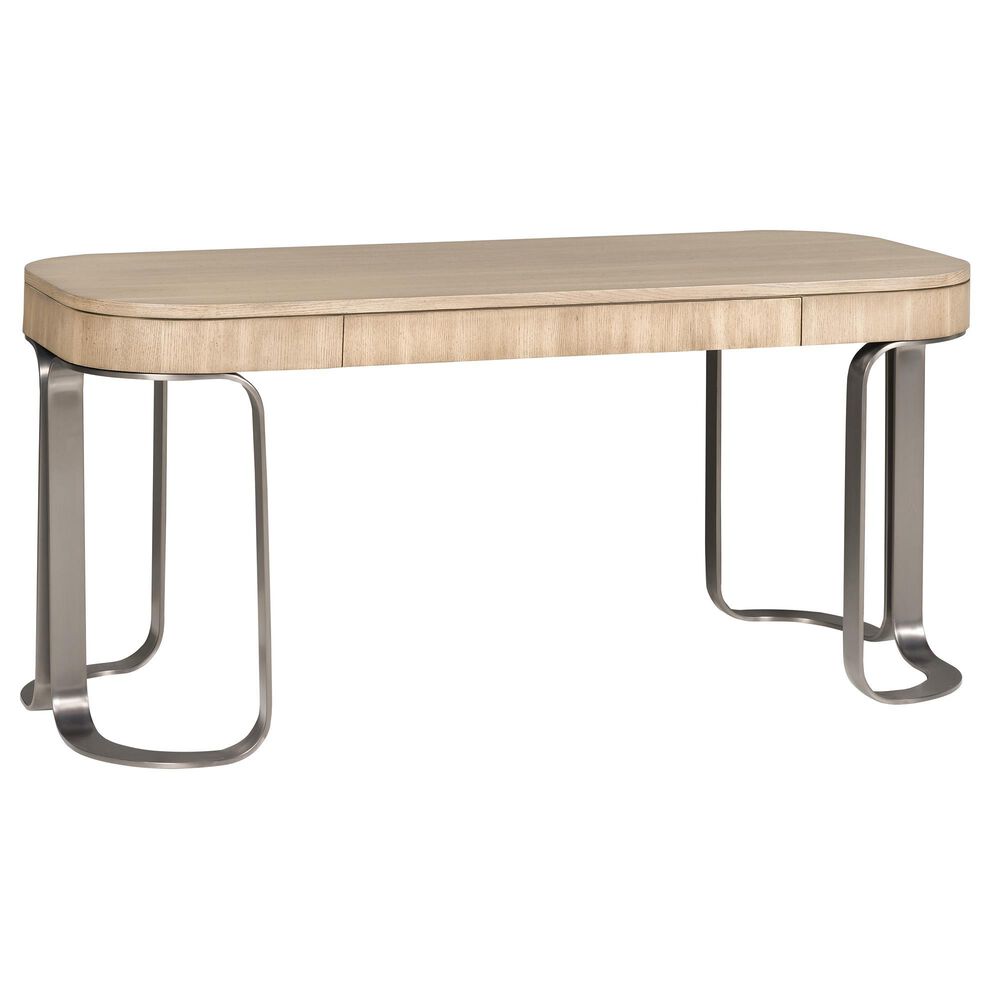 Vanguard Grandhaven Writing Desk in Flaxen Stone and Bronze, , large