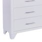 Ashley Jarlee 6-Drawer Dresser and Mirror in White, , large