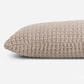 Sunday Citizen Snug Waffle 14" x 36" Lumbar Throw Pillow
 in Taupe, , large
