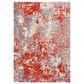 Safavieh Aston 3" x 5" Red and Grey Area Rug, , large