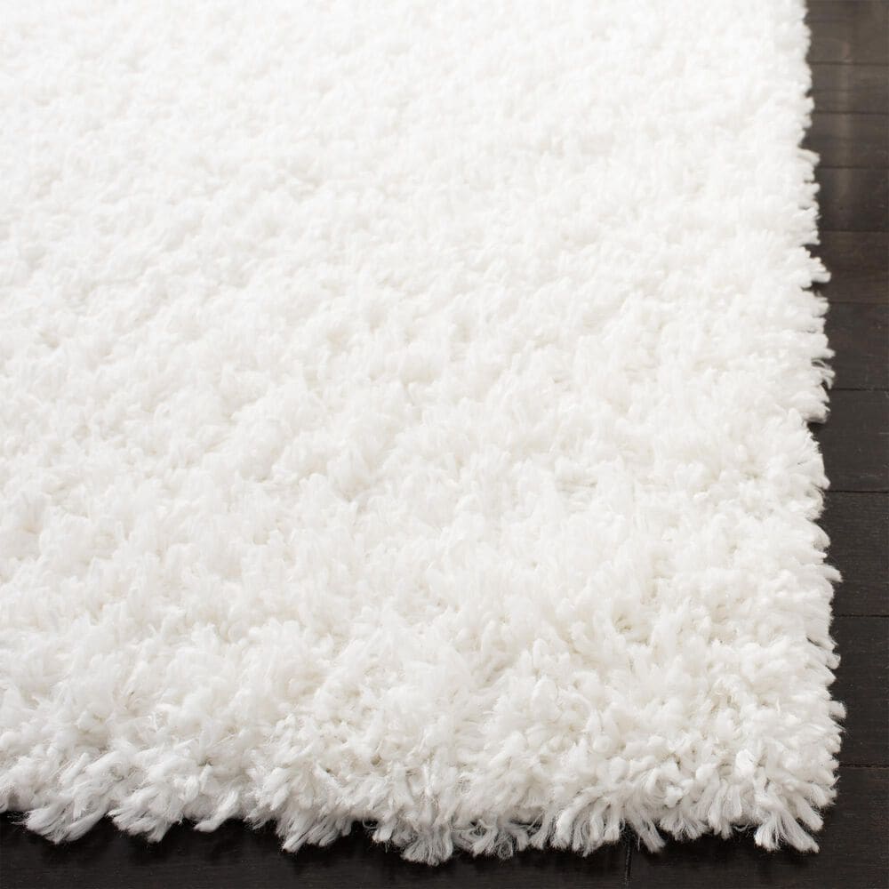 Safavieh August Shag 6&#39;7&quot; x 9&#39; White Area Rug, , large