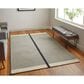 Feizy Rugs Maguire Gray and Black 5" x 8" Area Rug, , large