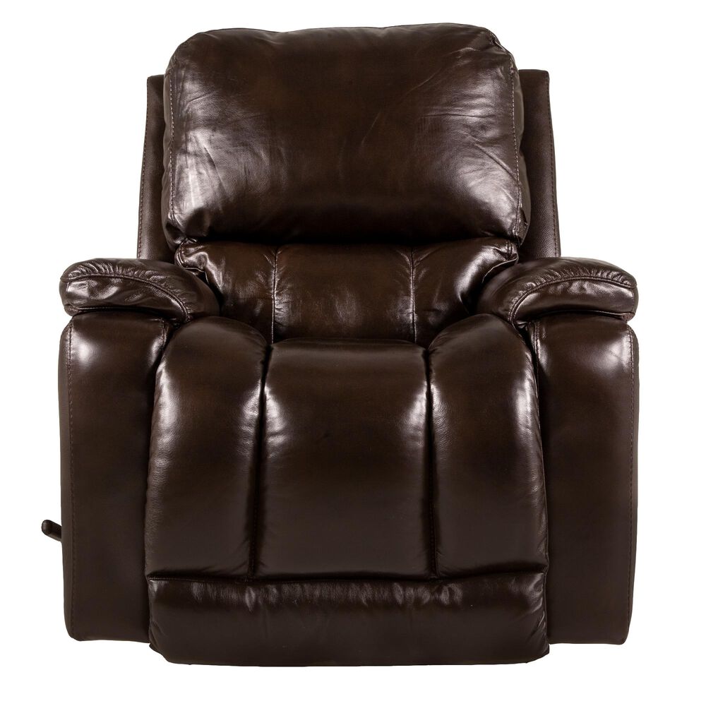 La-Z-Boy Greyson Manual Rocker Recliner in Dark Chocolate, , large