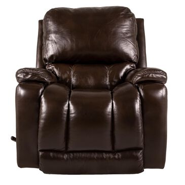 La-Z-Boy Greyson Manual Rocker Recliner in Dark Chocolate, , large