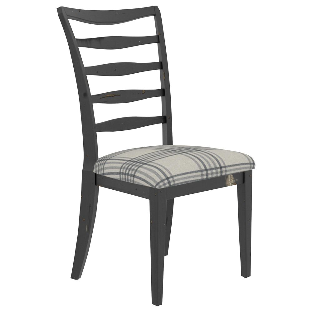 Declan Dining Champlain 5-Piece Round Dining Set in Black, , large