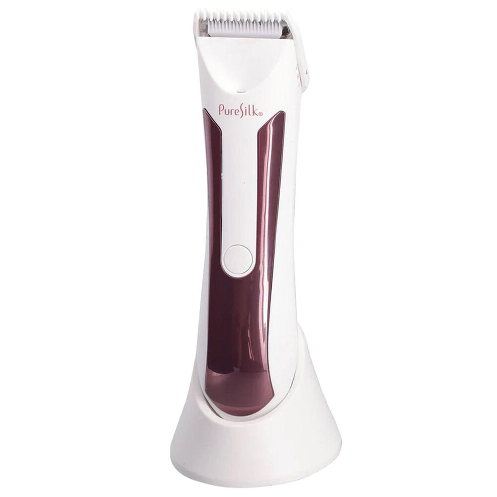 PureSilk Ladies LCD Body Hair Trimmer in Rose Gold, , large