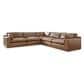 Ashley Emilia 5-Piece L-Shaped Sectional in Caramel, , large