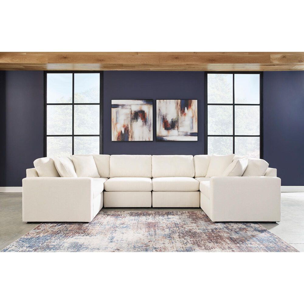 Ashley Modmax 6-Piece Sectional in Oyster, , large