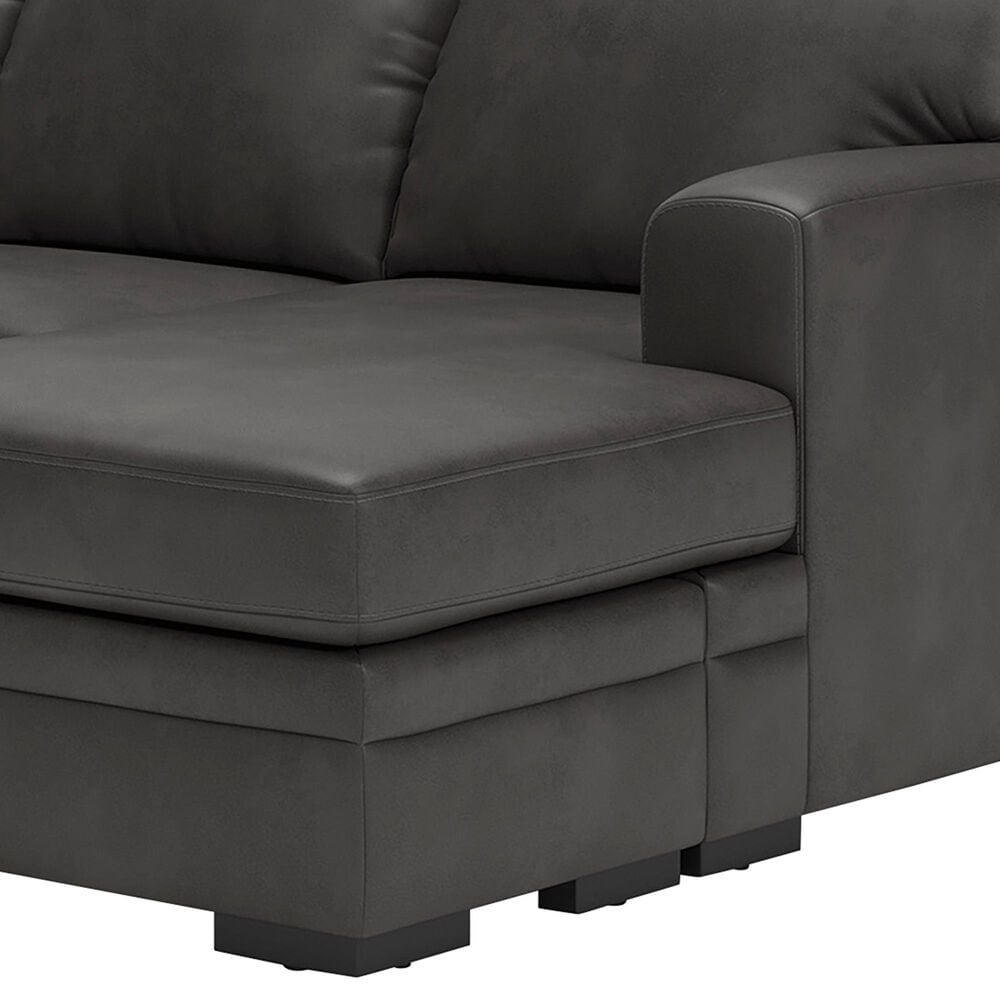 Ashley Lofton-Pike 2-Piece Stationary Right Facing Sectional with Chaise in Shadow, , large