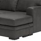 Ashley Lofton-Pike 2-Piece Stationary Right Facing Sectional with Chaise in Shadow, , large