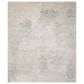 Nourison Silk Shadows 8"6" x 11"6" Ivory and Silver Area Rug, , large
