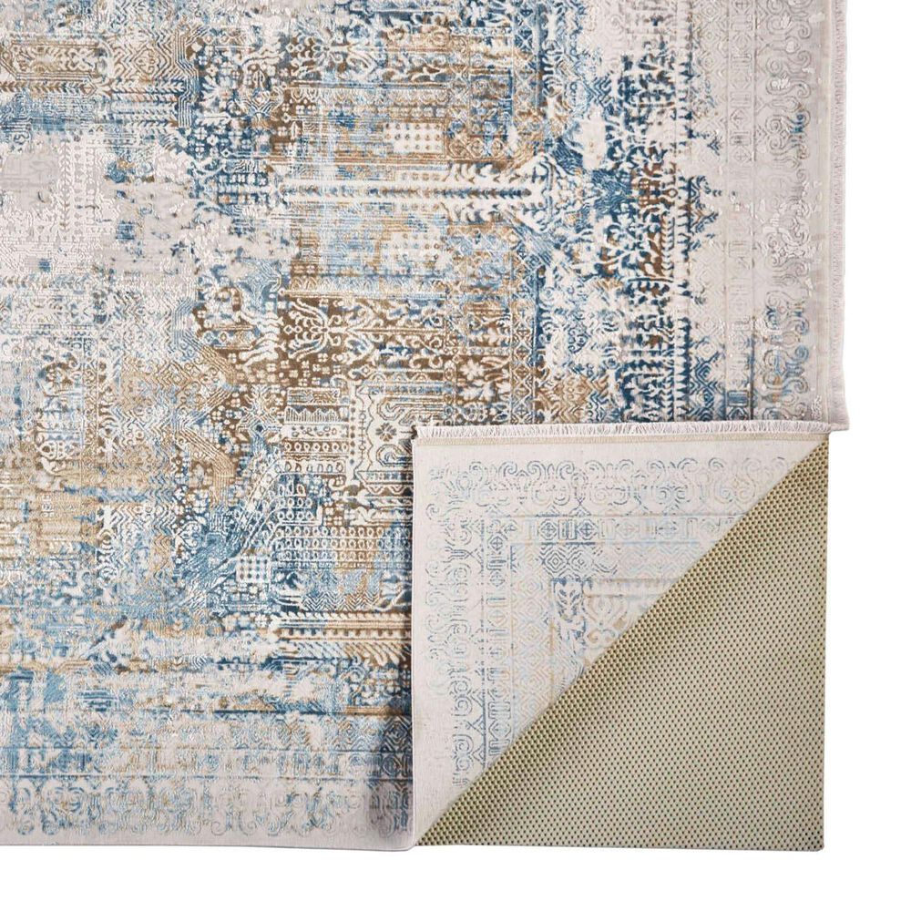 Feizy Cadiz Oriental 9&#39;9&quot; x 13&#39;2&quot; Blue and Gray Area Rug, , large