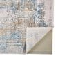 Feizy Cadiz Oriental 9"9" x 13"2" Blue and Gray Area Rug, , large