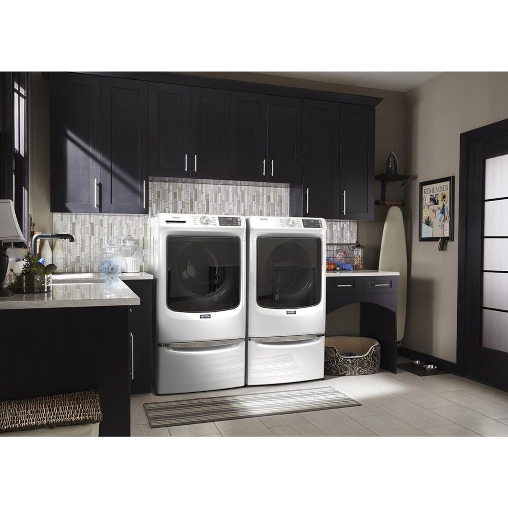 Maytag 4.5 Cu. Ft Front Load Washer with Steam in White, , large