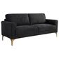 Lifestyle Solutions Mercer Stationary Sofa in Black, , large