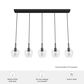 Hunter Maple Park 5-Light Linear Cluster in Noble Bronze, , large