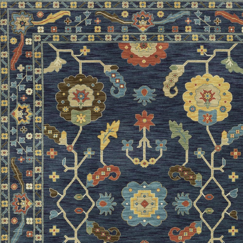 Oriental Weavers Francesca FR03F 2&#39; x 3&#39; Blue Area Rug, , large
